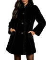 Coast Button Through Occasion Coat In Black
