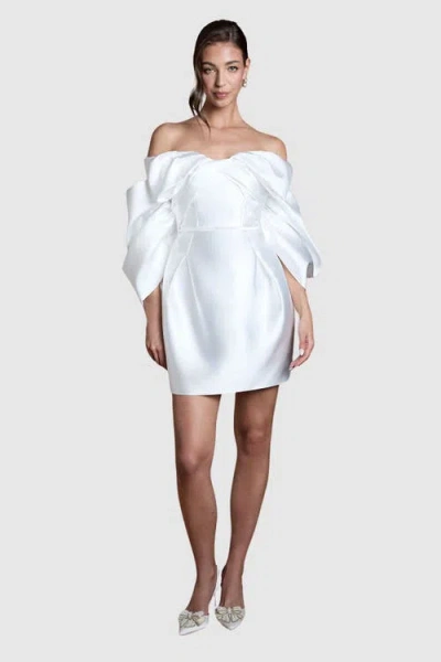 Coast Corset Off-shoulder Bridal Dress In Multi