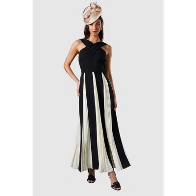 Coast Cross Front Maxi Dress In Multi