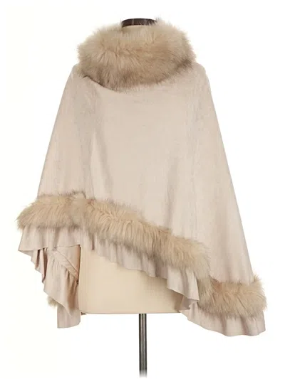 Pre-owned Coast Poncho In Tan