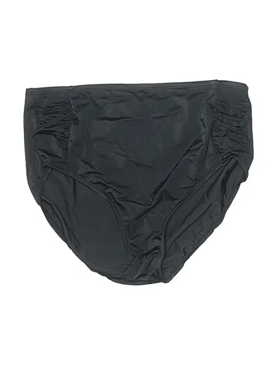 Pre-owned Coastal Blue Swimsuit Bottoms In Black