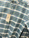Coastal Cotton Cotton Twill Button Down In Still Water In Multi