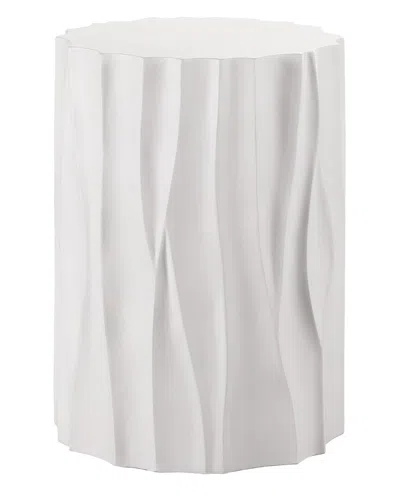 Coastal Living Geneva End Table In White