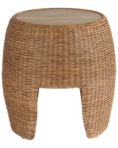 Coastal Living Weekender Havasu End Table In Brown