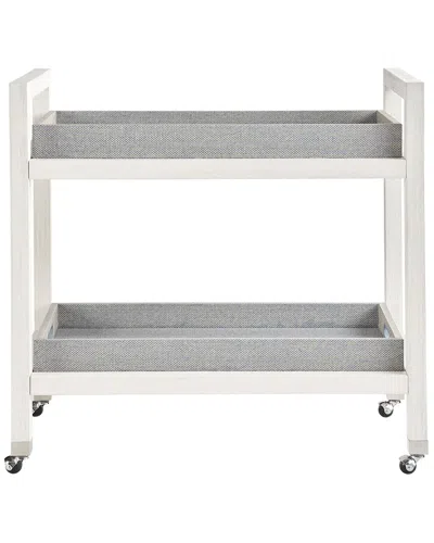 Coastal Living Weekender Jupiter Bar Cart In Gray