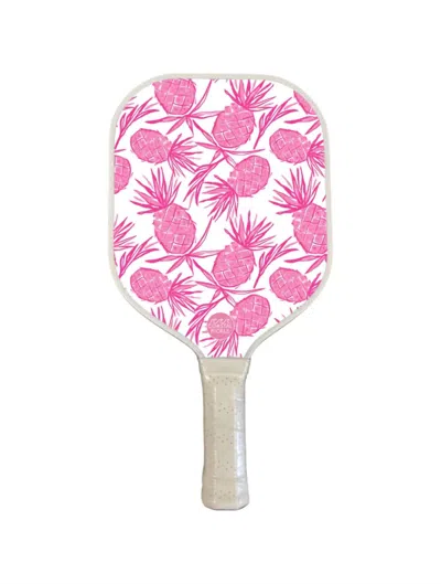 Coastal Pickle Pineapple Punch Pickleball Paddle In Pink