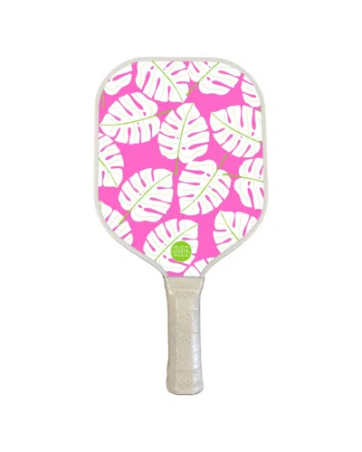 Coastal Pickle Preppy Palm Pickleball Paddle In Pink