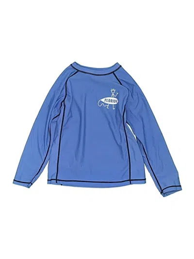 Pre-owned Coastalista Kids' Long Sleeve T-shirt In Blue