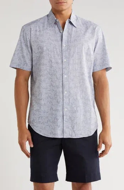 Coastaoro Jamie Short Sleeve Shirt In Gray