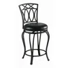 Coaster Co. Of America Adamsville Upholstered Swivel Counter Height Stool Black