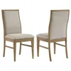 Coaster Co. Of America Adina Upholstered Dining Side Chair Barley (set Of 2)