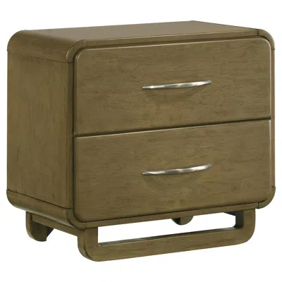 Coaster Co. Of America Amsbury 2-drawer Nightstand Bedside Table Nutmeg