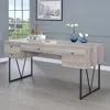 Coaster Co. Of America Analiese 4-drawer Writing Desk Grey Driftwood