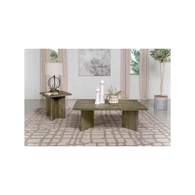Coaster Co. Of America Andando 2-piece Coffee And End Table Set Mango Brown