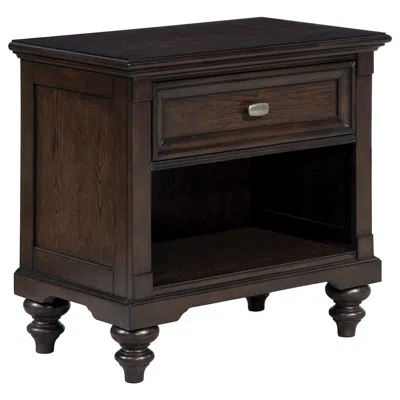 Coaster Co. Of America Andover 1-drawer Nightstand Bedside Table Dark Oak