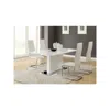 Coaster Co. Of America Anges 5-piece Dining Table Set White High Gloss And White In White