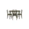 Coaster Co. Of America Anna 5-piece Rectangular Dining Set Dark Bronze