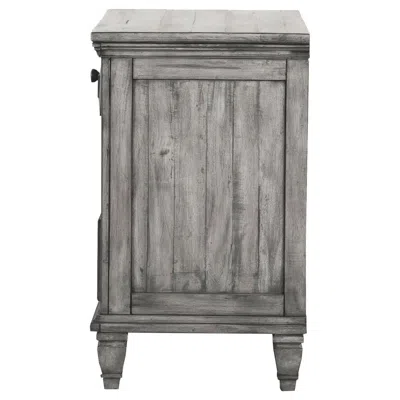 Coaster Co. Of America Avenue 3-drawer Rectangular Nightstand With Dual Usb Ports Grey