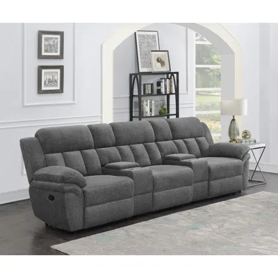 Coaster Co. Of America Bahrain 5-piece Upholstered Home Theater Seating Charcoal