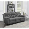 Coaster Co. Of America Bahrain Upholstered Motion Sofa Charcoal