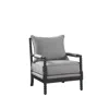 Coaster Co. Of America Blanchett Cushion Back Accent Chair Grey And Black