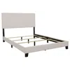 Coaster Co. Of America Boyd Upholstered Queen Panel Bed Ivory In Neutral