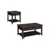 Coaster Co. Of America Bradford 2-piece Lift Top Coffee And End Table Set Walnut
