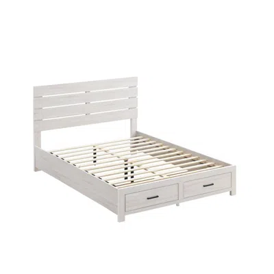 Coaster Co. Of America Brantford Queen Storage Bed Coastal White
