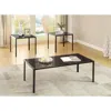 Coaster Co. Of America Brock 3-piece Occasional Table Set Warm Medium Brown