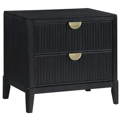 Coaster Co. Of America Brookmead 2-drawer Nightstand Black