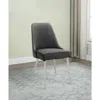 Coaster Co. Of America Cabianca Curved Back Side Chairs Grey (set Of 2)