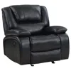 Coaster Co. Of America Camila Upholstered Glider Recliner Chair Black