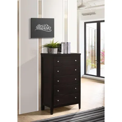 Coaster Co. Of America Carlton 5-drawer Rectangular Chest Cappuccino
