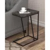 Coaster Co. Of America Carly Expandable Chevron Rectangular Accent Table Grey