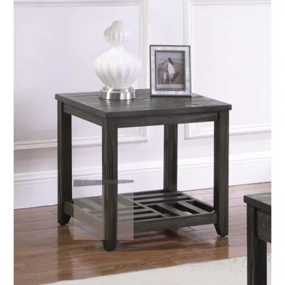 Coaster Co. Of America Cliffview 1-shelf Rectangular End Table Grey In Gray