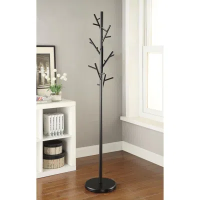 Coaster Co. Of America Clover 18-hook Coat Rack Black