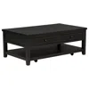 Coaster Co. Of America Concord 2-drawer Rectangular Coffee Table Distressed Java