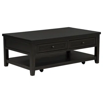 Coaster Co. Of America Concord 2-drawer Rectangular Coffee Table Distressed Java