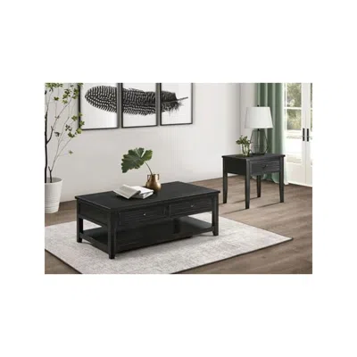 Coaster Co. Of America Concord 2-piece Coffee And End Table Set Distressed Java