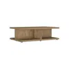 Coaster Co. Of America Cortona Square Engineered Wood Cocktail Coffee Table Mango