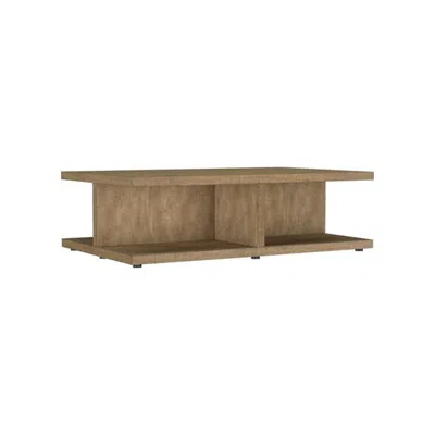 Coaster Co. Of America Cortona Square Engineered Wood Cocktail Coffee Table Mango
