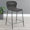 Coaster Co. Of America Counter Height Stools With Footrest (set Of 2) Brown And Sandy Black