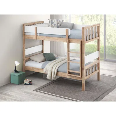 Coaster Co. Of America Dakota Wood Twin Over Twin Bunk Bed Natural In Neutral