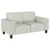 Coaster Co. Of America Deerhurst Upholstered Track Arm Tufted Loveseat Greige