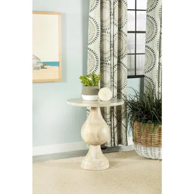 Coaster Co. Of America Dianella Round Pedestal Accent Table In Neutral