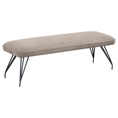 Coaster Co. Of America Dodson Fabric Upholstered Dining Bench Taupe