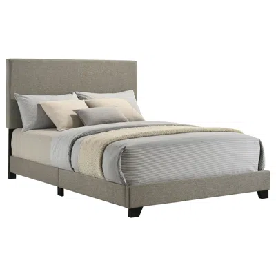 Coaster Co. Of America Dorian Fabric Upholstered Full Panel Bed Taupe
