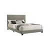 Coaster Co. Of America Dorian Fabric Upholstered Queen Panel Bed Taupe