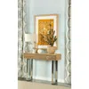 Coaster Co. Of America Draco Console Table With Hand Carved Drawers Natural