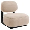 Coaster Co. Of America Duffie Upholstered Armless Accent Chair Camel In Gray